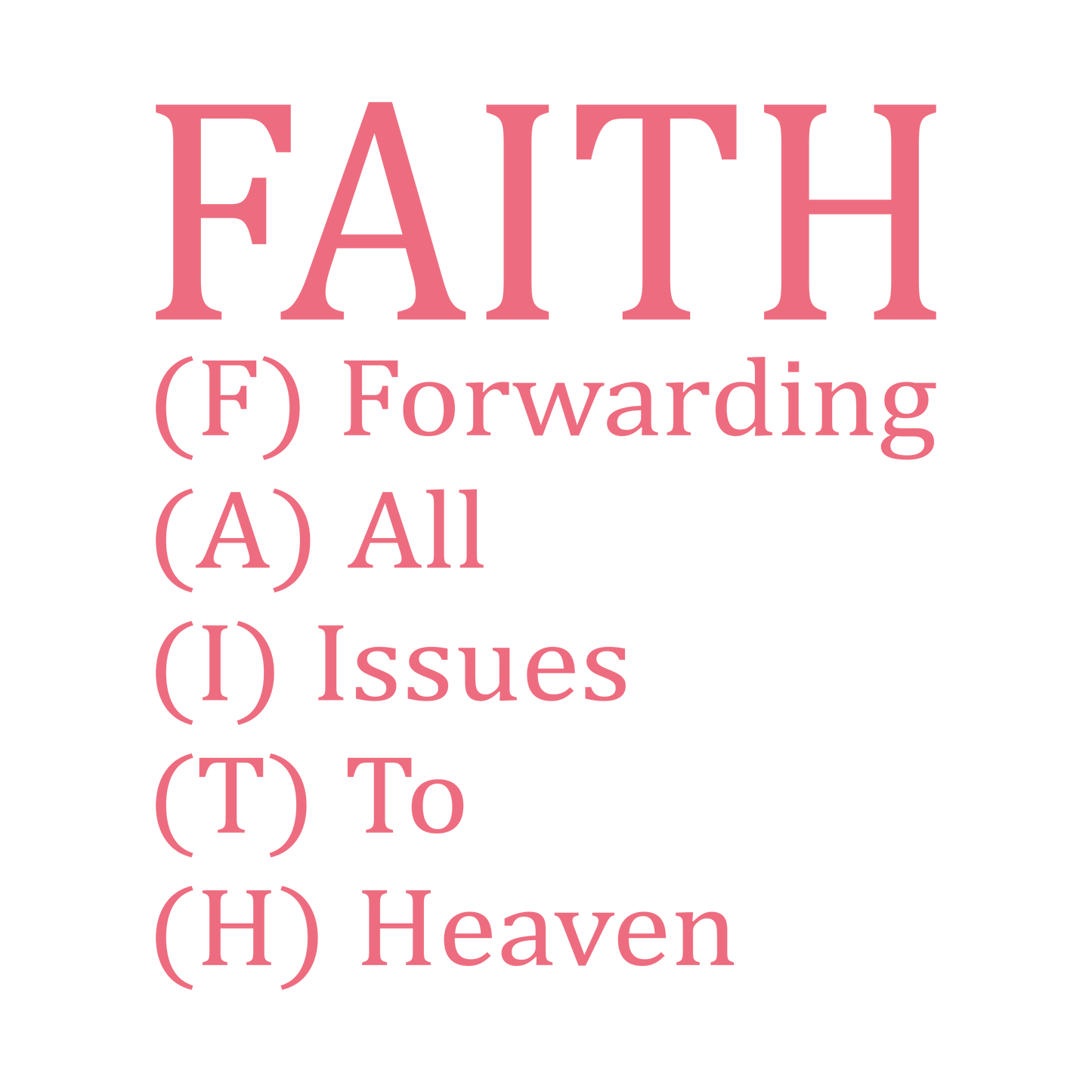 Faith